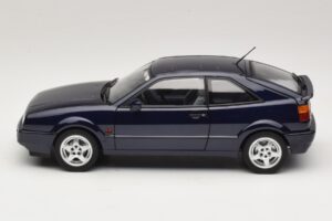 Volkswagen Corrado VR6 Aqua Blue Metallic Ediție Limitată Norev 1:18 188660 Metal - imaginea 4 din 8