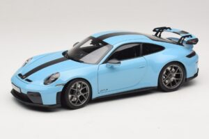 Porsche 911 992.2 GT3 Weissach Package Gulf Blue Norev 1:18 Porsche 911 992.2 GT3 Weissach Package Gulf Blue Norev 1:18 187000 Metal