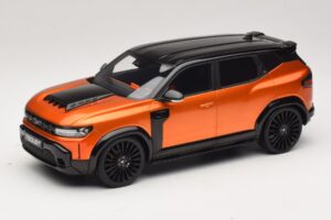 Dacia Duster Mk3 Redust Sport 4x2 Hybrid Metallic Orange Otto 1:18 OT1316 Rășină