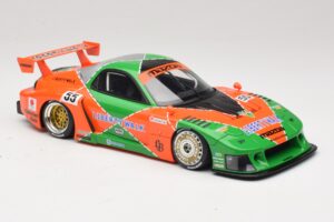 Mazda RX-7 FD3S LB-Works LB Super Silhouette Renown Bi-Color GT Spirit 1:18 GT568 Rășină - imaginea 4 din 6