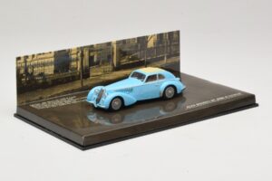 Alfa Romeo 8C 2900B Lungo Albastru Deschis Minichamps 1:43 436120420 Metal - imaginea 2 din 5