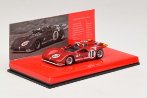Alfa Romeo T33/3 #10 R. Stommelen / N. Galli ADAC 1000km Nurburgring 1971 Fără Cutie Exterioară Minichamps 1:43 436711210-R1  - imaginea 2 din 4