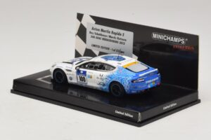 Aston Martin Rapide S #100 Bez / Schubauer 24 Hours of Nurburgring 2013 Minichamps 1:43 437131300 Metal - imaginea 3 din 5