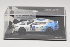 Aston Martin Rapide S #100 Bez / Schubauer 24 Hours of Nurburgring 2013 Minichamps 1:43 437131300 Metal - imaginea 4 din 5