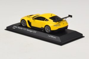 Aston Martin V12 Vantage GT3 Galben Minichamps 1:43 437121391 Metal - imaginea 3 din 4