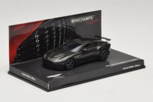 Aston Martin V12 Zagato Scintilla Silver Minichamps 1:43 437137221 Metal - imaginea 2 din 5