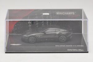 Aston Martin V12 Zagato Scintilla Silver Minichamps 1:43 437137221 Metal - imaginea 4 din 5