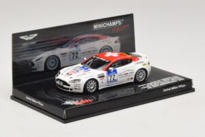Aston Martin V8 Vantage #72 24 Hours of Nurburgring 2009 Minichamps 1:43 437091372 Metal - imaginea 2 din 5
