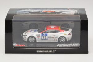 Aston Martin V8 Vantage #72 24 Hours of Nurburgring 2009 Minichamps 1:43 437091372 Metal - imaginea 5 din 5