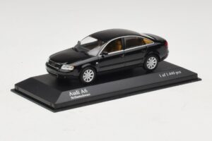 Audi A6 C5 Negru Minichamps 1:43 430010200 Metal - imaginea 2 din 4