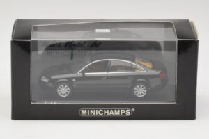Audi A6 C5 Negru Minichamps 1:43 430010200 Metal - imaginea 4 din 4