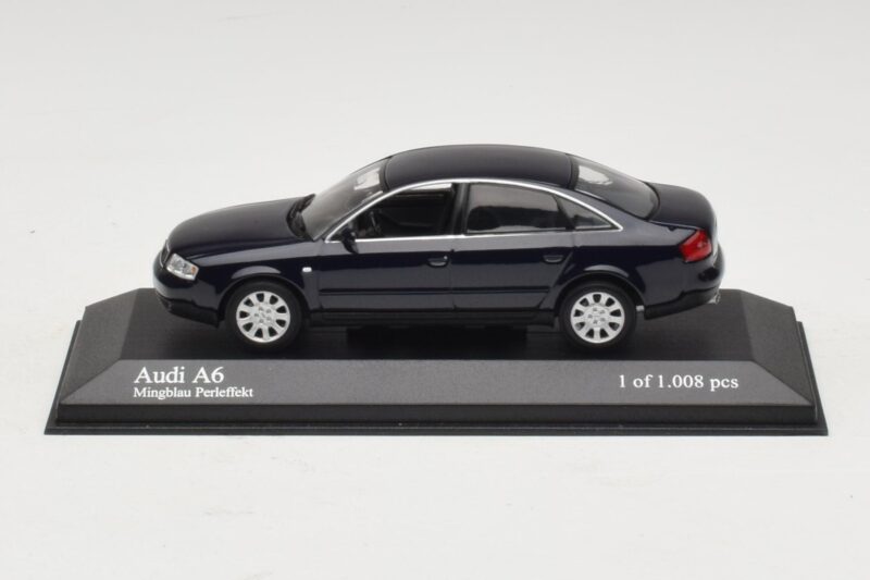 Audi A6 C5 Albastru Metalizat Minichamps 1:43 430010201 Metal