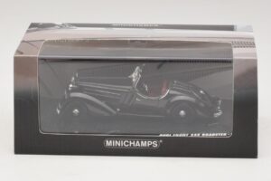 Audi Front 225 Roadster Negru Minichamps 1:43 437019131 Metal - imaginea 5 din 5