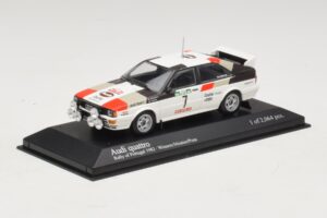 Audi Quattro #7 M. Mouton / F. Pons Pikes Peak International Hill Climb 1984 Minichamps 1:43 AUDI014 Metal - imaginea 2 din 4