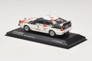 Audi Quattro #7 M. Mouton / F. Pons Pikes Peak International Hill Climb 1984 Minichamps 1:43 AUDI014 Metal - imaginea 3 din 4