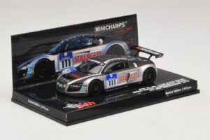 Audi R8 LMS GT3 #111 Metha / Breslin Black Falcon 24 Hours of Nurburgring 2010 Minichamps 1:43 437101911 Metal - imaginea 2 din 5