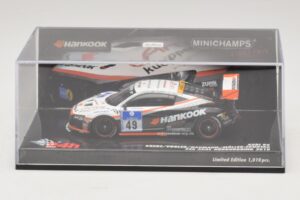 Audi R8 LMS GT3 #49 Krebs / Vogler Hankook 24 Hours of Nurburgring 2010 Minichamps 1:43 437101949 Metal - imaginea 4 din 5
