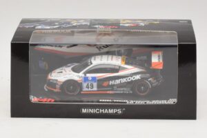 Audi R8 LMS GT3 #49 Krebs / Vogler Hankook 24 Hours of Nurburgring 2010 Minichamps 1:43 437101949 Metal - imaginea 5 din 5