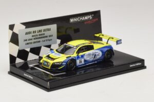 Audi R8 LMS Ultra #16 Busch 24 Hours of Nurburgring 2013 Minichamps 1:43 437130116 Metal - imaginea 2 din 5