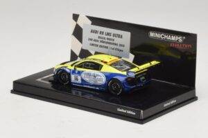 Audi R8 LMS Ultra #16 Busch 24 Hours of Nurburgring 2013 Minichamps 1:43 437130116 Metal - imaginea 3 din 5