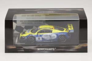 Audi R8 LMS Ultra #16 Busch 24 Hours of Nurburgring 2013 Minichamps 1:43 437130116 Metal - imaginea 5 din 5