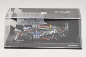 Audi R8 LMS Ultra #29 Team WRT Sandstorm L. Vanthoor 24 Hours of Nurburgring 2013 Minichamps 1:43 437130129 Metal - imaginea 4 din 5