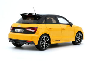 Audi S1 8X Sportback Vegas Yellow Otto 1:18 OT1246 Rășină - imaginea 2 din 5