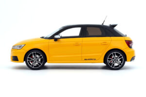 Audi S1 8X Sportback Vegas Yellow Otto 1:18 OT1246 Rășină - imaginea 3 din 5