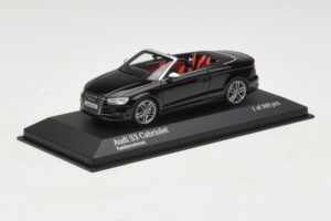 Audi S3 8P Cabriolet Negru Minichamps 1:43 437013030 Metal - imaginea 2 din 4