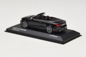 Audi S3 8P Cabriolet Negru Minichamps 1:43 437013030 Metal - imaginea 3 din 4
