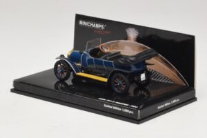 Audi Typ A Phaeton Albastru Minichamps 1:43 437019031 Metal - imaginea 3 din 5