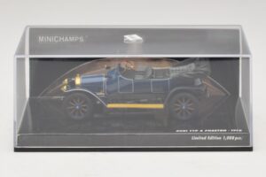 Audi Typ A Phaeton Albastru Minichamps 1:43 437019031 Metal - imaginea 4 din 5