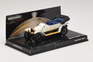 Audi Typ A Phaeton Alb Albastru Minichamps 1:43 437019032 Metal - imaginea 2 din 5