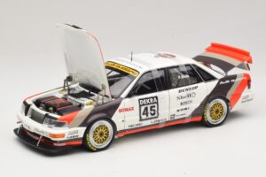 Audi V8 Quattro DTM #45 F. Biela Team AZR 1991 Minichamps 1:18 100911045 Metal - imaginea 2 din 8