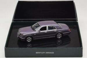 Bentley Arnage T Grey Violet Minichamps 1:43 BL384 Metal - imaginea 4 din 4