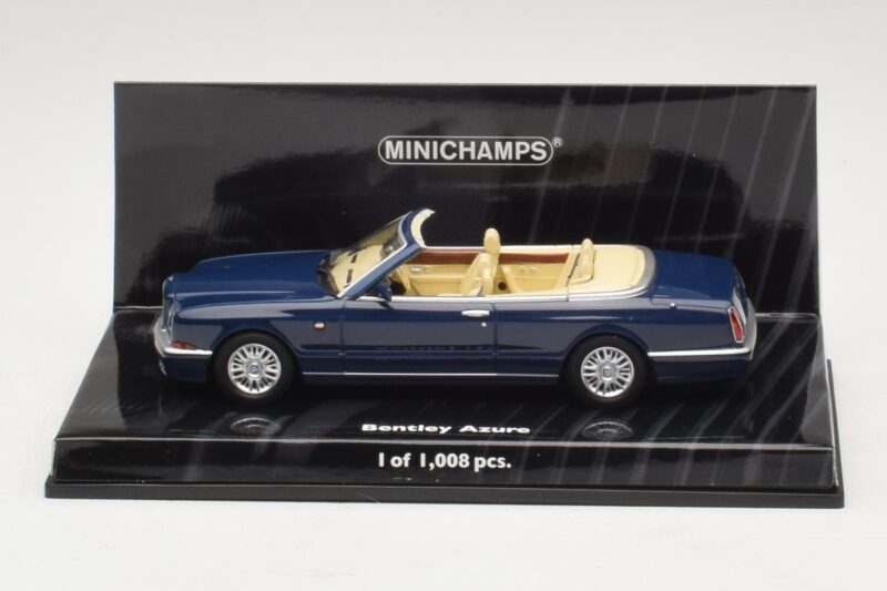 Bentley Azure Albastru Minichamps 1:43 Bentley Azure Albastru Minichamps 1:43 436139931 Metal