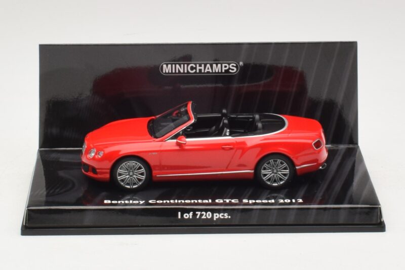 Bentley Continental GTC Speed Roșu Minichamps 1:43 436139061 Metal