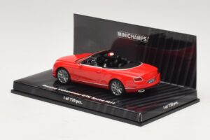 Bentley Continental GTC Speed Roșu Minichamps 1:43 436139061 Metal - imaginea 3 din 4