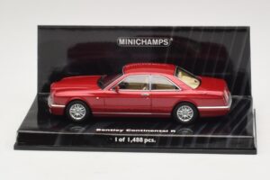 Bentley Continental R Roșu Metalizat Minichamps 1:43 436139920 Metal