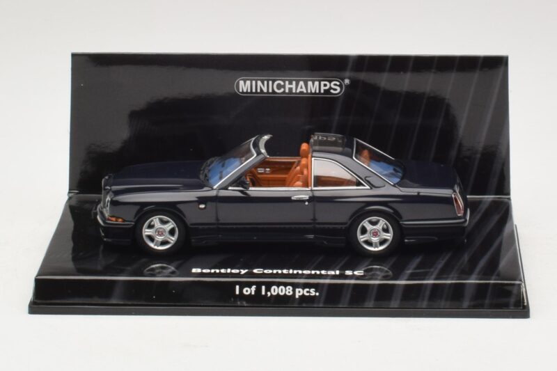 Bentley Continental SC Albastru Închis Minichamps 1:43 436139990 Metal