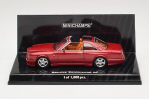 Bentley Continental SC Roșu Metalizat Minichamps 1:43 436139991 Metal
