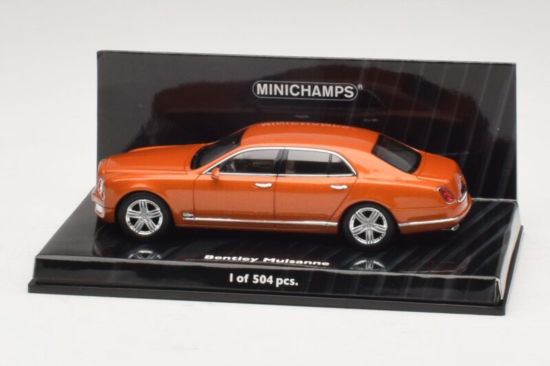 Bentley Mulsanne Portocaliu Metalizat Minichamps 1:43 436139902 Metal