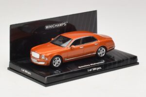 Bentley Mulsanne Portocaliu Metalizat Minichamps 1:43 436139902 Metal - imaginea 2 din 4