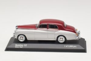 Bentley S2 Argintiu Roșu Minichamps 1:43 403139953 Metal