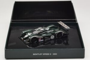 Bentley Speed 8 LMP900 #8 J. Herbert / D. Brabham / M. Blundell 24 Hours of Le Mans 2003 Minichamps 1:43 BL364 Metal - imaginea 4 din 4