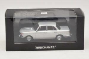 BMW 1800 TI/SA Argintiu Minichamps 1:43 400025100 Metal - imaginea 4 din 4
