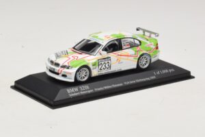 BMW 320i E46 #233 A. Priaulx / J. Muller Schubert Motorsport VLN Nurburgring 2005 Minichamps 1:43 400052433 Metal - imaginea 2 din 4