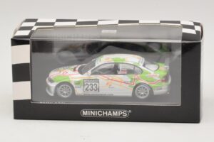 BMW 320i E46 #233 A. Priaulx / J. Muller Schubert Motorsport VLN Nurburgring 2005 Minichamps 1:43 400052433 Metal - imaginea 4 din 4