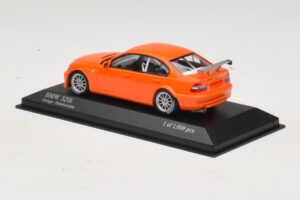BMW 320i E46 Versiune De Stradă Portocaliu Minichamps 1:43 400052400 Metal - imaginea 3 din 4