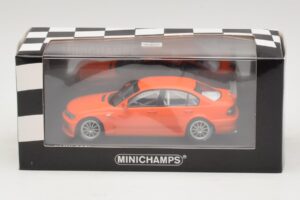 BMW 320i E46 Versiune De Stradă Portocaliu Minichamps 1:43 400052400 Metal - imaginea 4 din 4